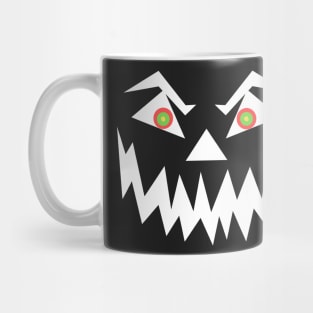 Ghostly face with creepy smile Mug